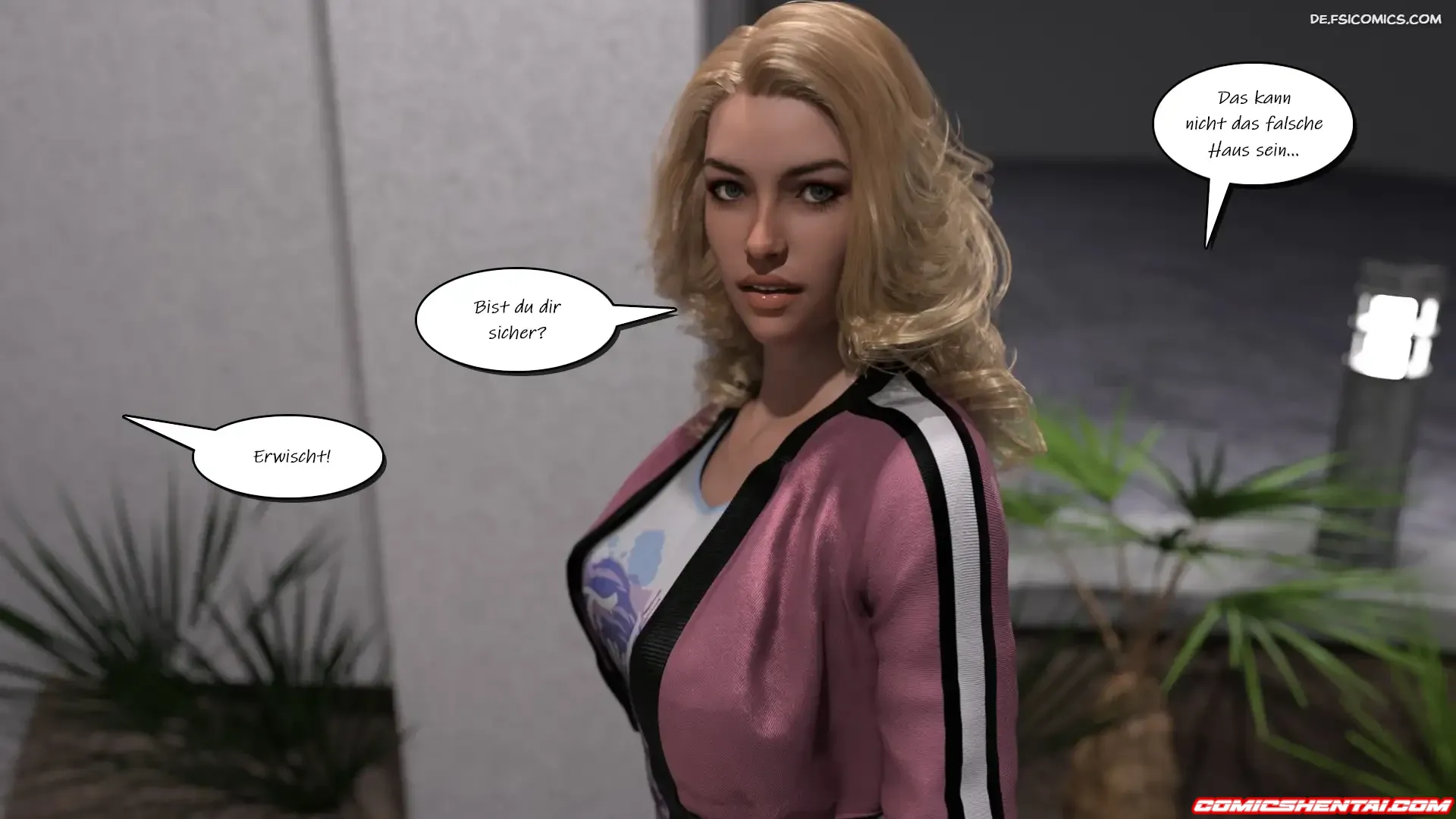 Der Besuh Teil 11.1 - Comics 3D
