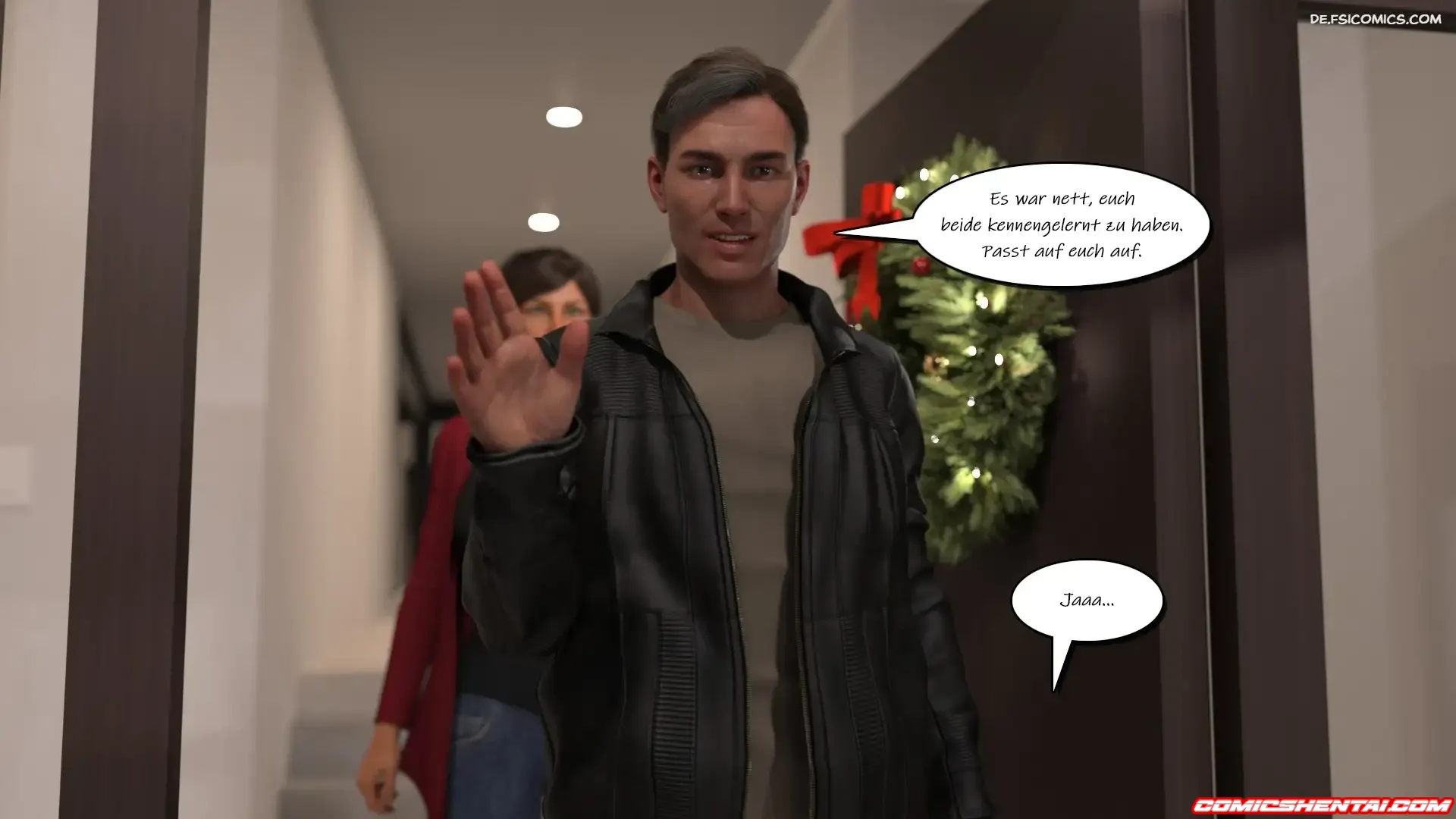Der Besuh Teil 11.1 - Comics 3D
