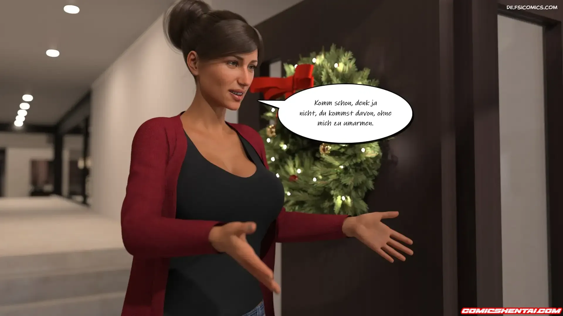 Der Besuh Teil 11.1 - Comics 3D