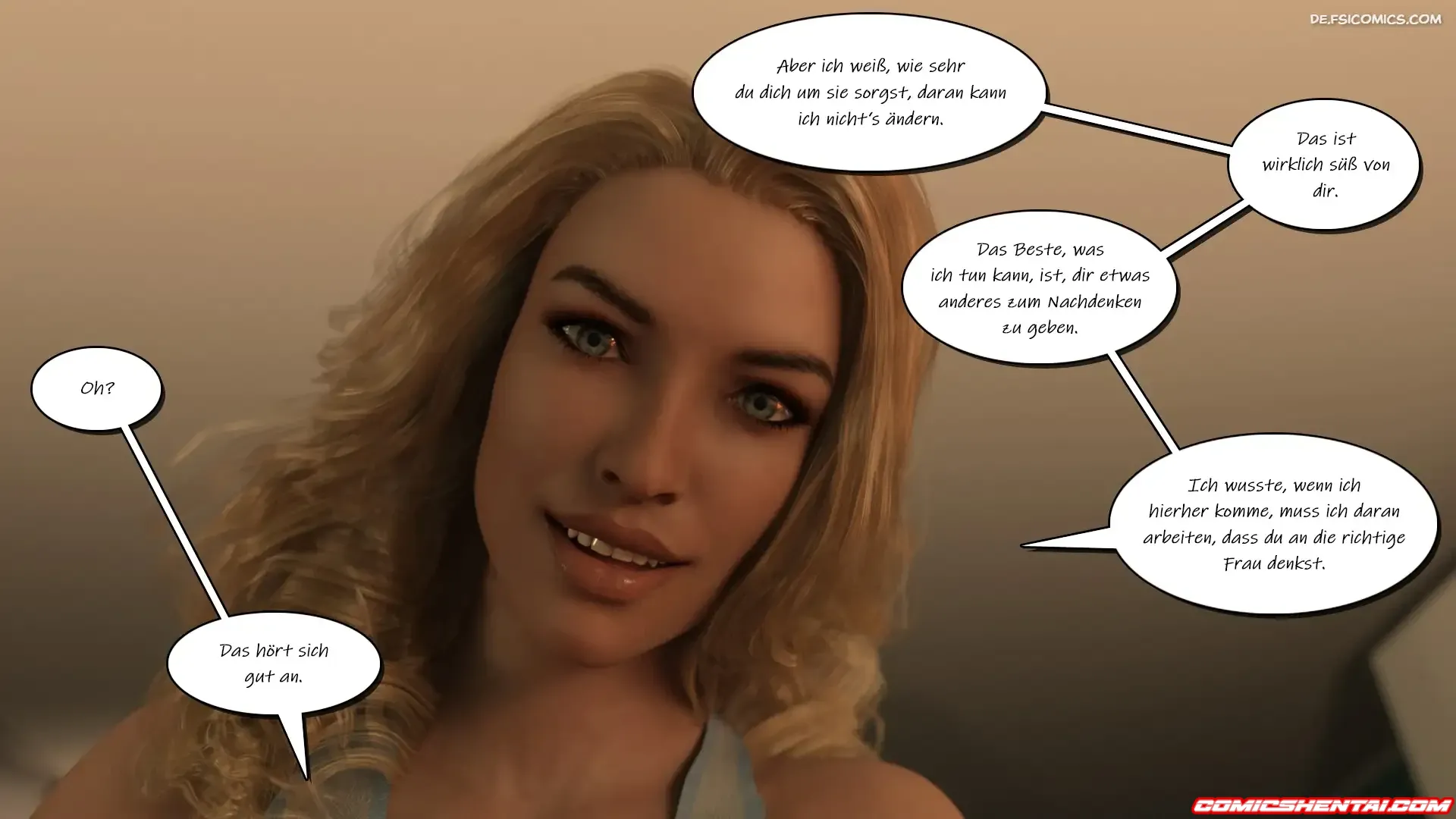 Der Besuh Teil 11.1 - Comics 3D