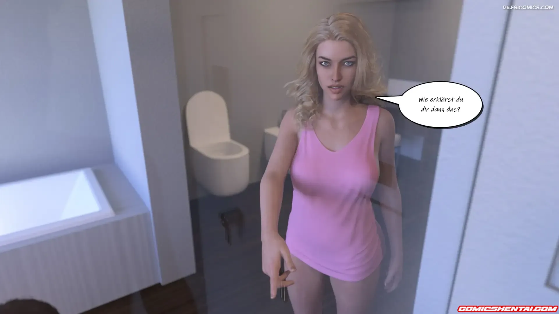 Der Besuh Teil 11.1 - Comics 3D