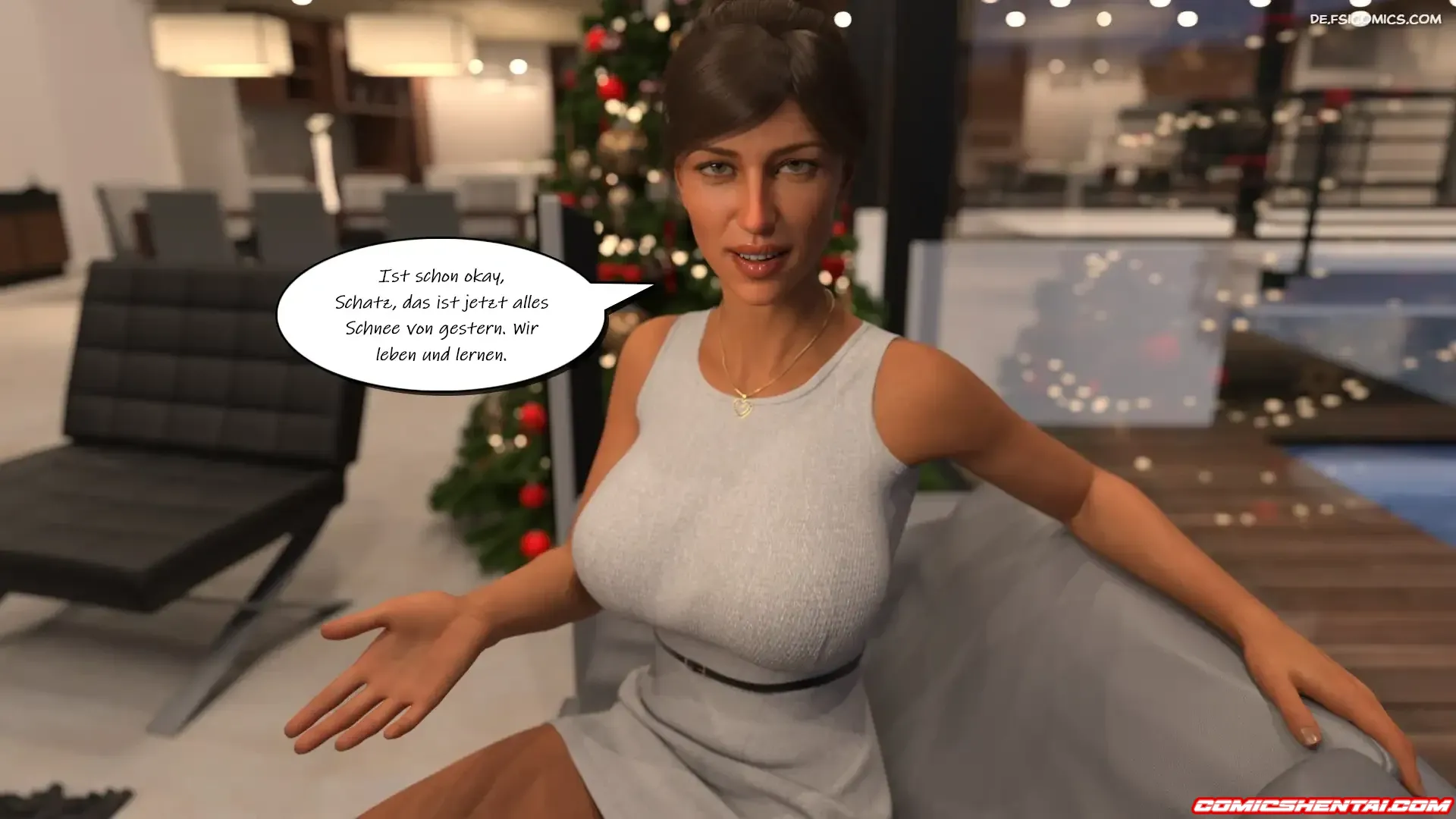 Der Besuh Teil 11.1 - Comics 3D