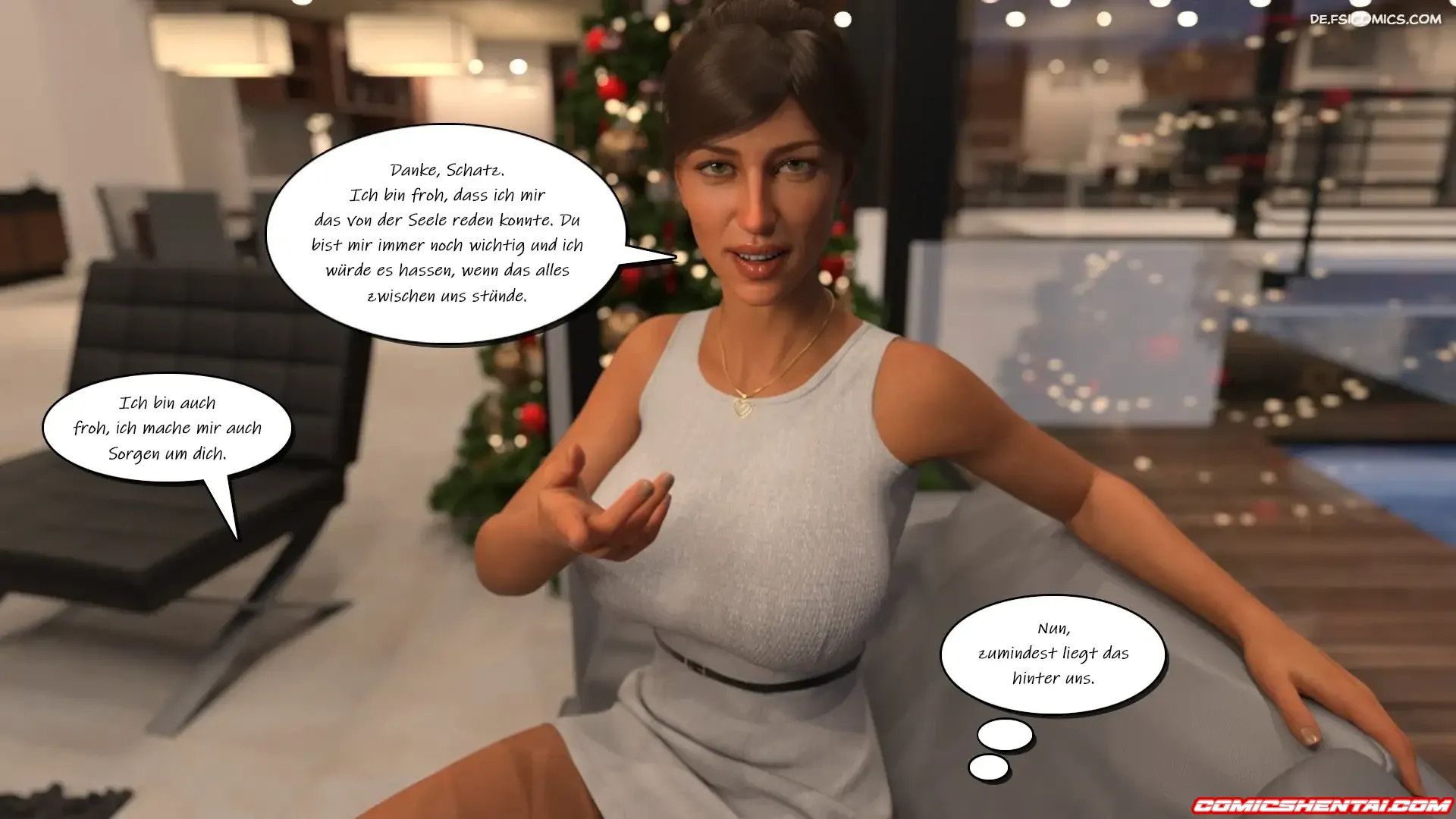 Der Besuh Teil 11.1 - Comics 3D