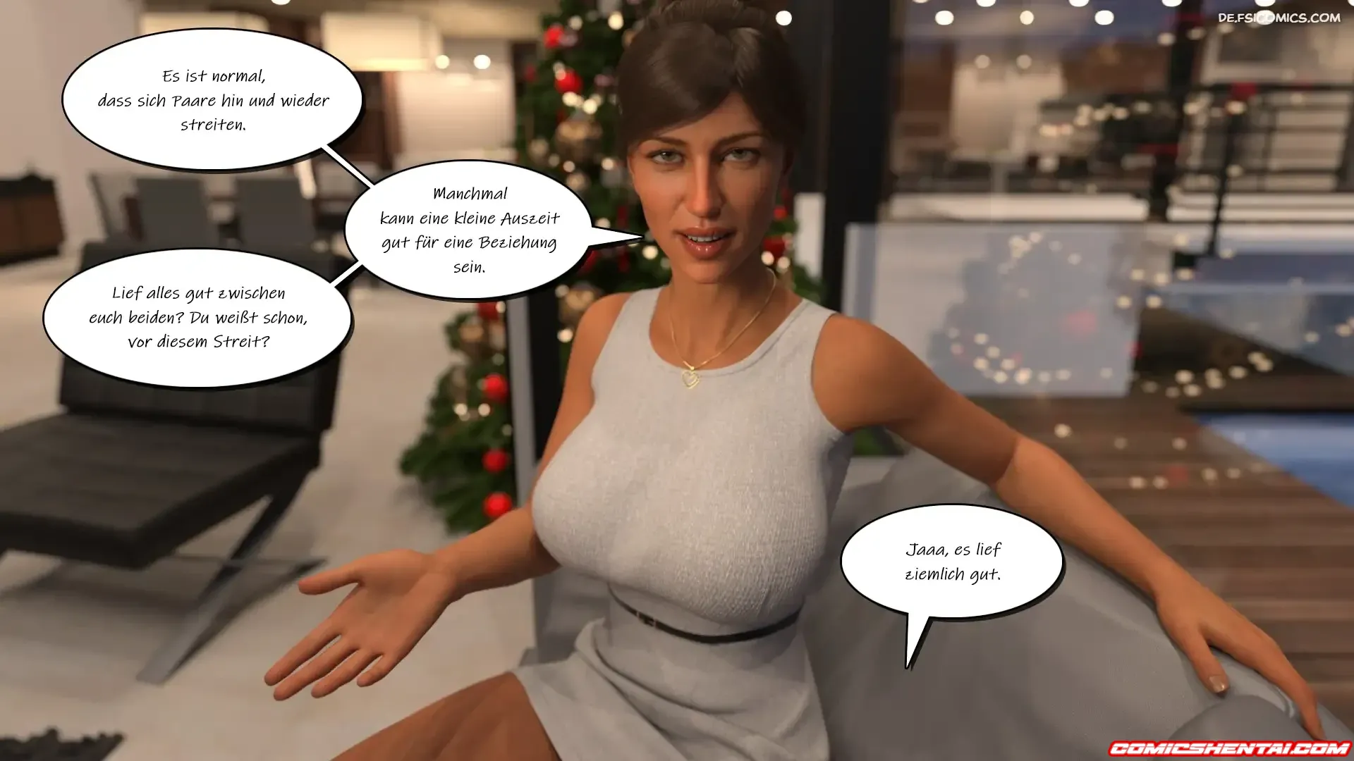Der Besuh Teil 11.1 - Comics 3D