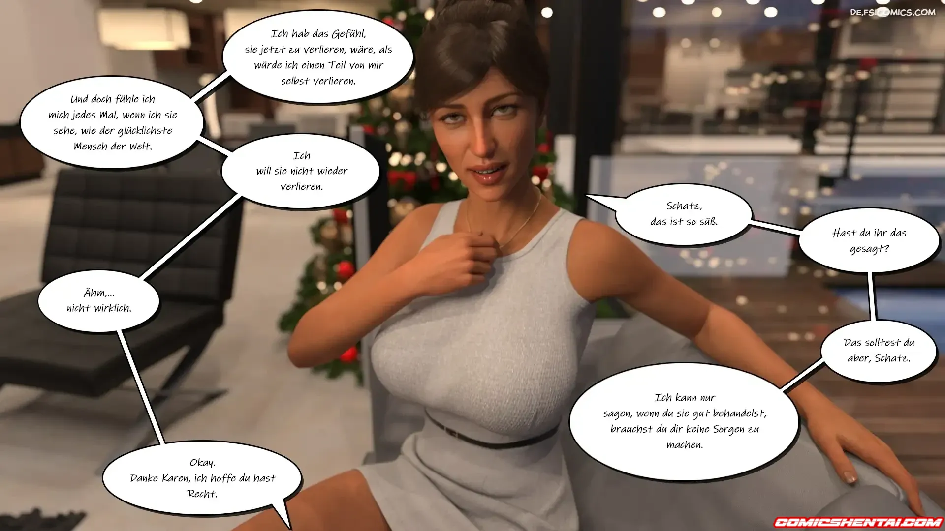 Der Besuh Teil 11.1 - Comics 3D