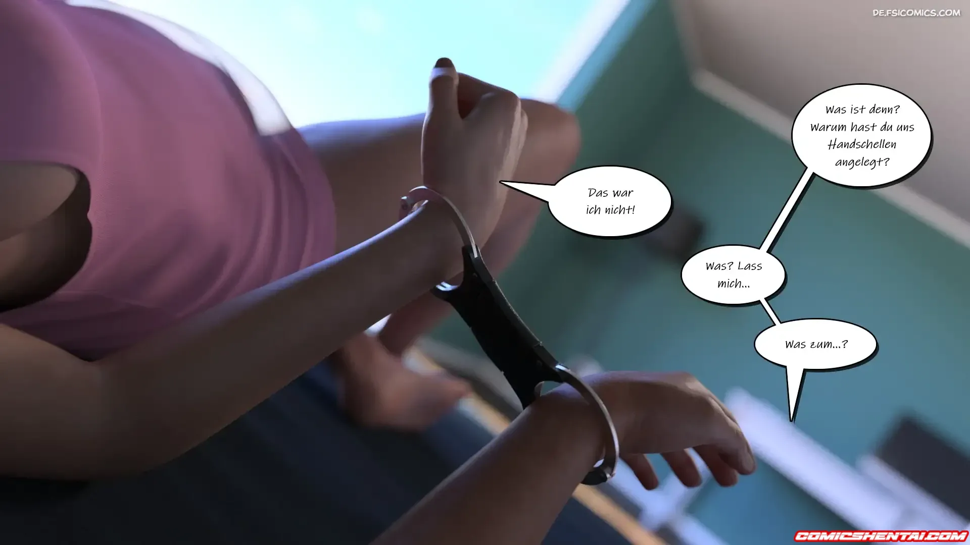 Der Besuh Teil 11.1 - Comics 3D